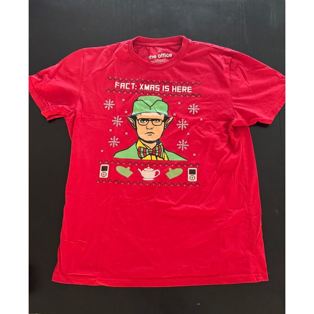 The Office Dwight Christmas Shirt Size Large